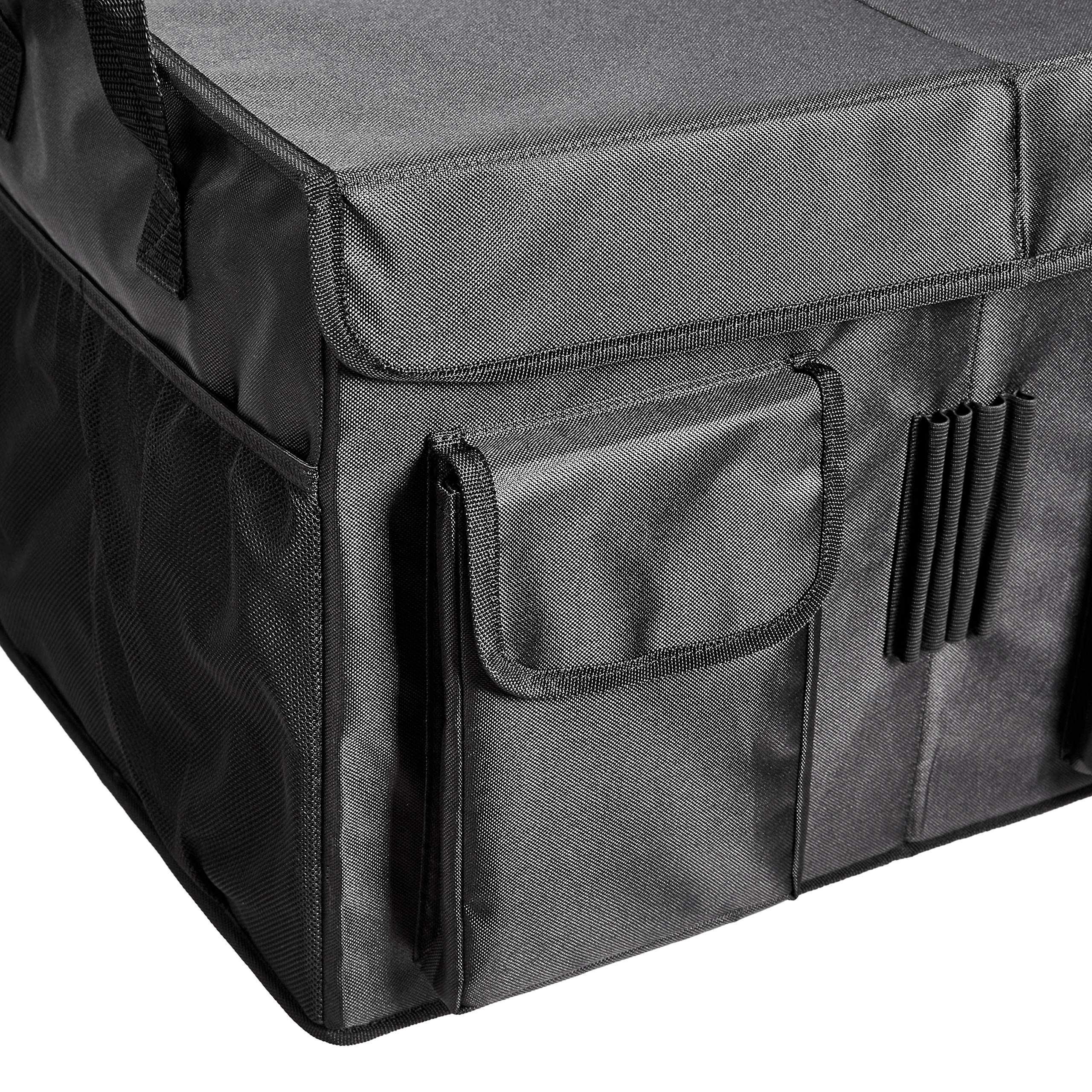 Amazon Basics portaoggetti bagagliaio auto 53x35x31 cm nero