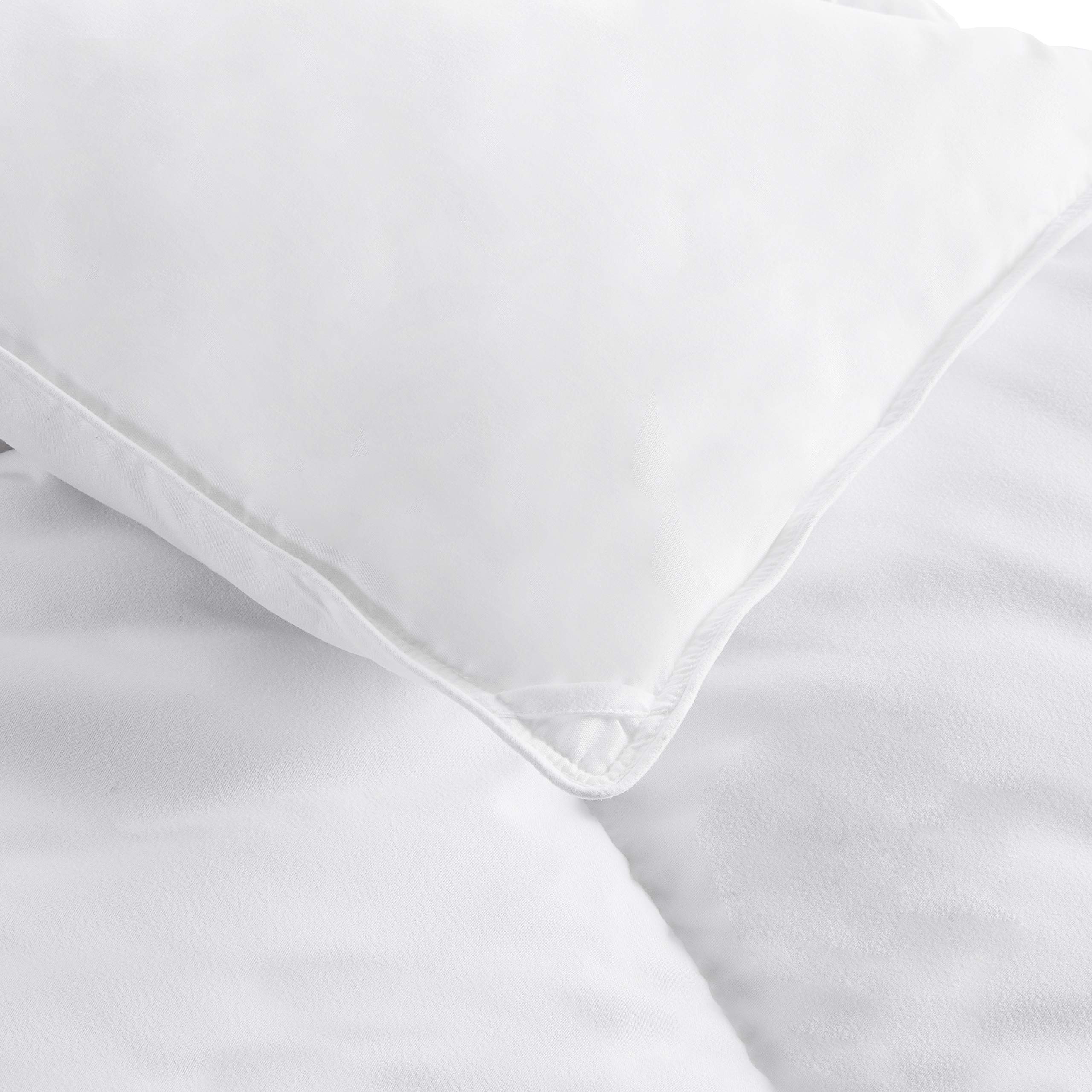 AmazonBasics trapunta piumino matrimoniale 223x223 bianca