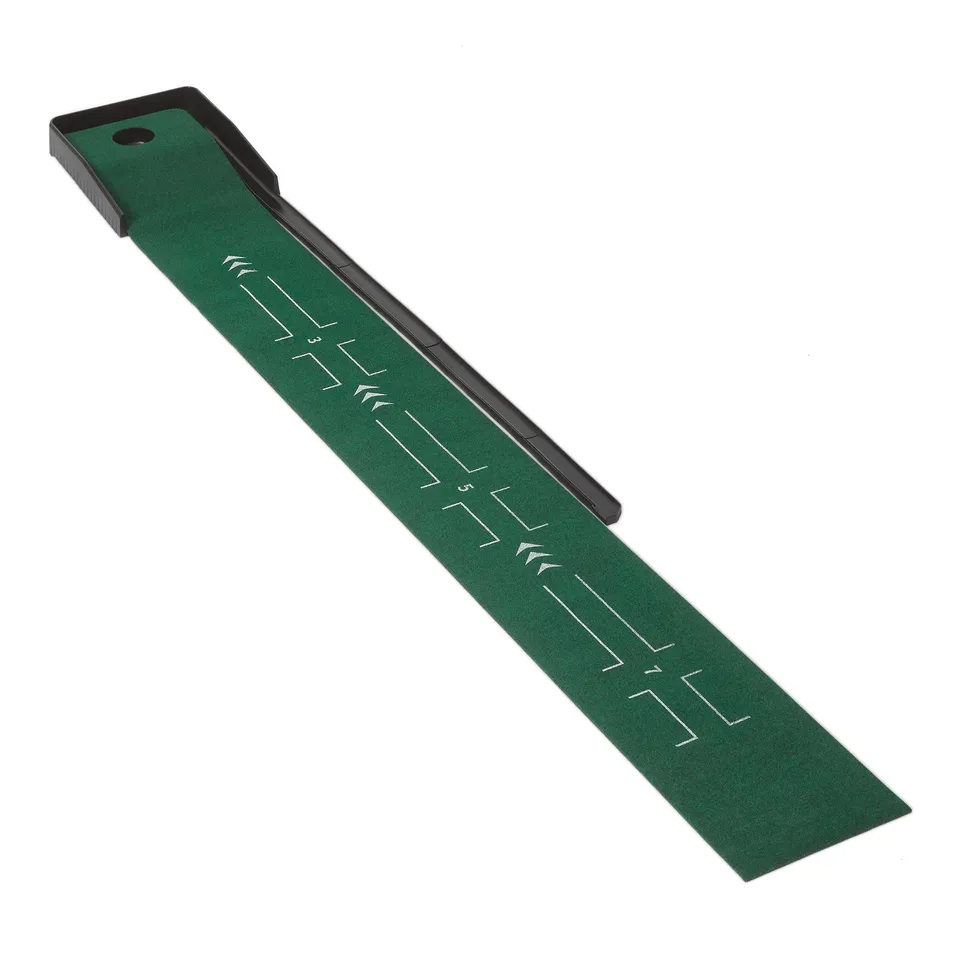 AmazonBasics Tappetino Putting Ritorno Automatico Verde