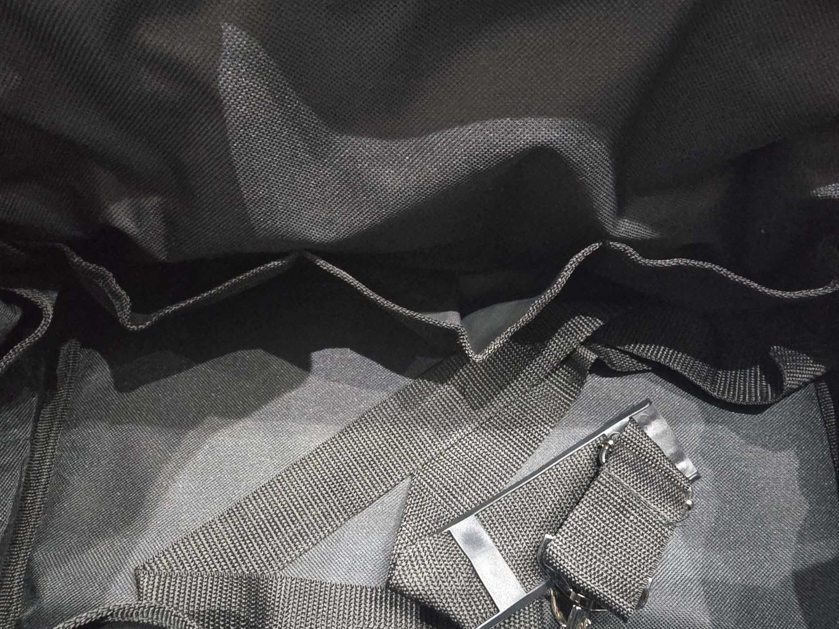 Amazon Basics Borsa Portautensili 40,6 cm Nero Grigio 26 Tasche