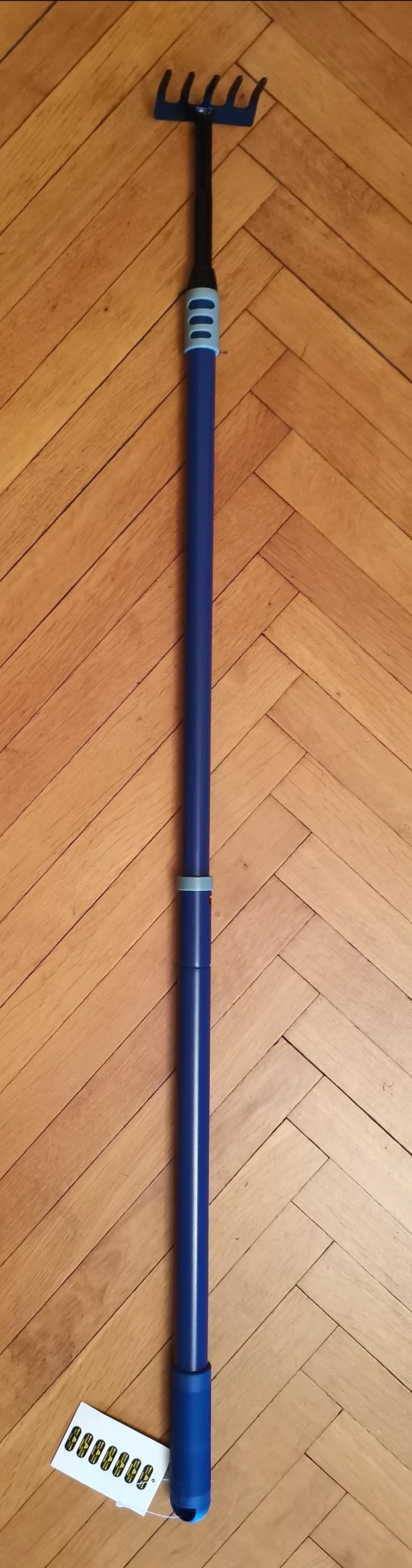 Amazon Basics Rastrello telescopico acciaio 80-120 cm