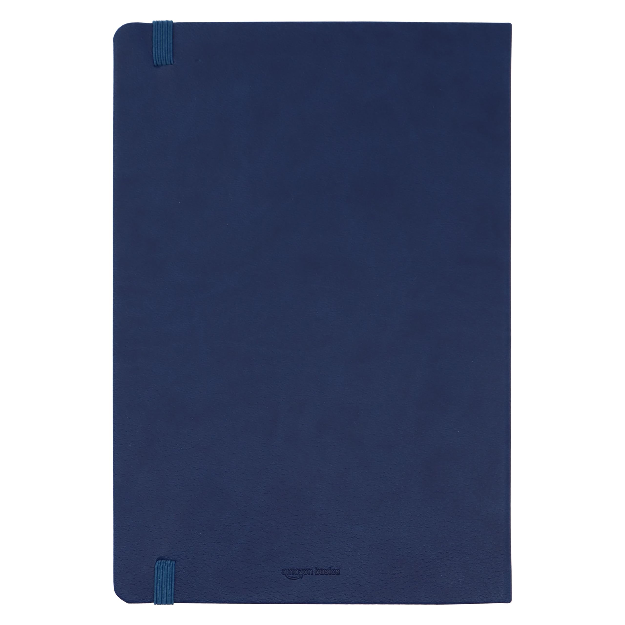 AmazonBasics Taccuino A righe A5 Blu Navy 240 Pagine