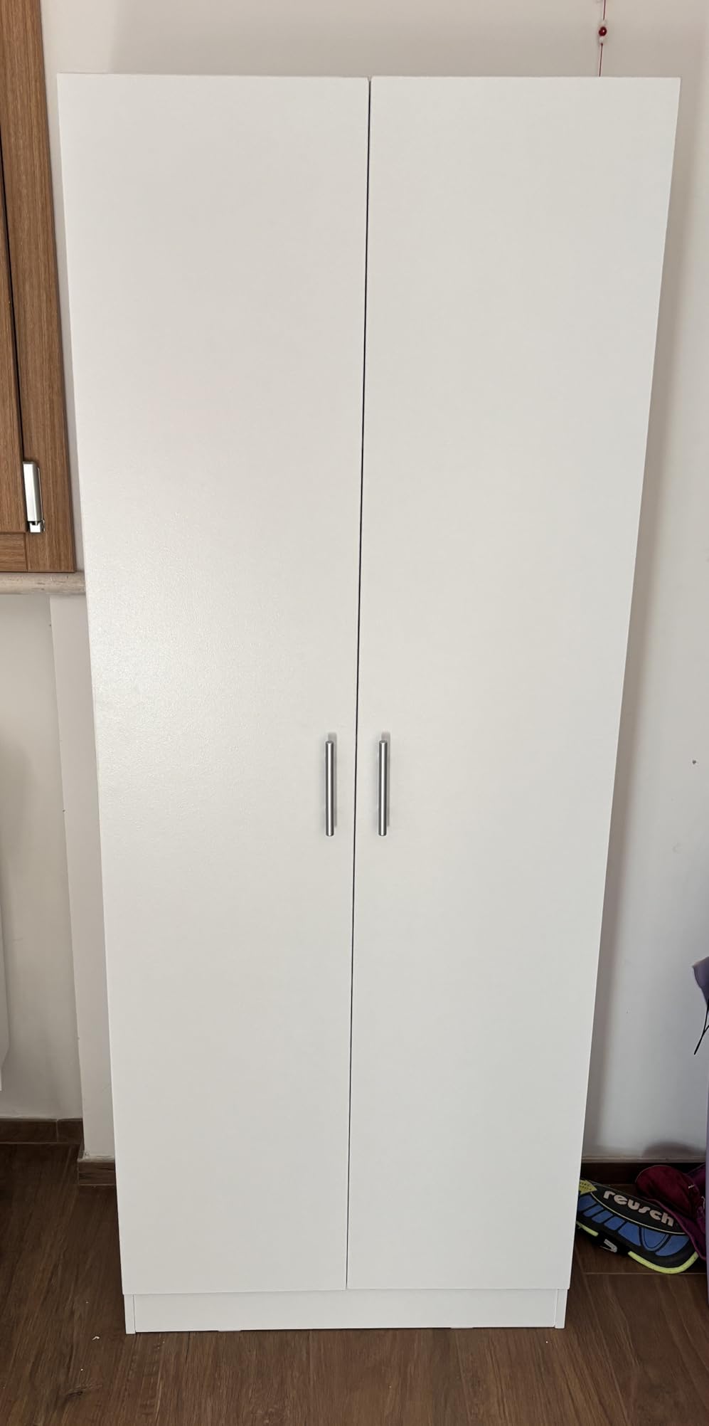 Amazon Basics Armadio Dispensa Bianco 2 Ante 60x31,5x152,5 cm