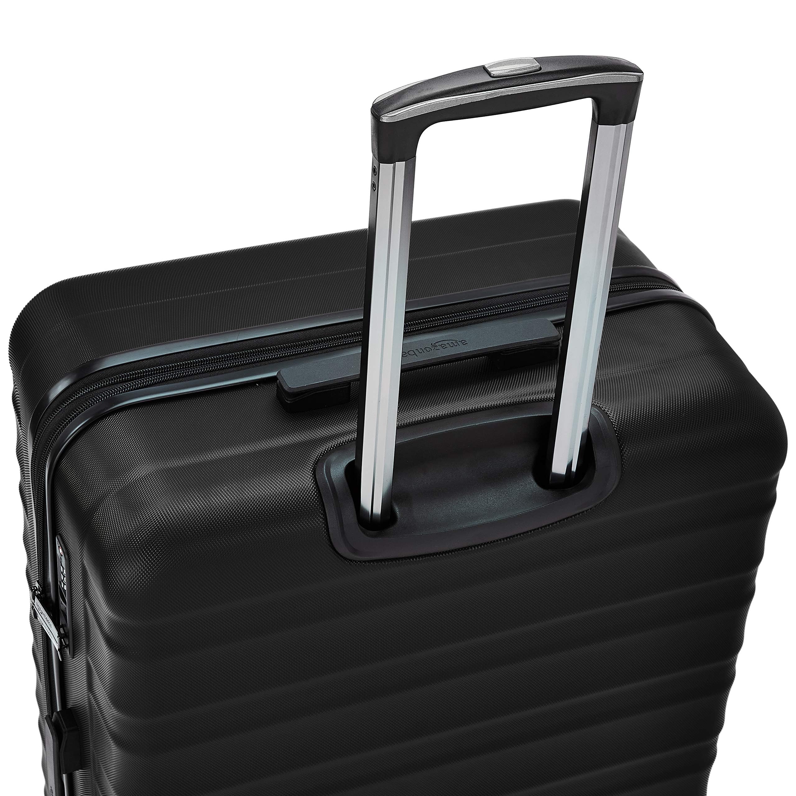 Amazon Basics Set 2 Trolley Rigidi 55+78 cm Nero TSA