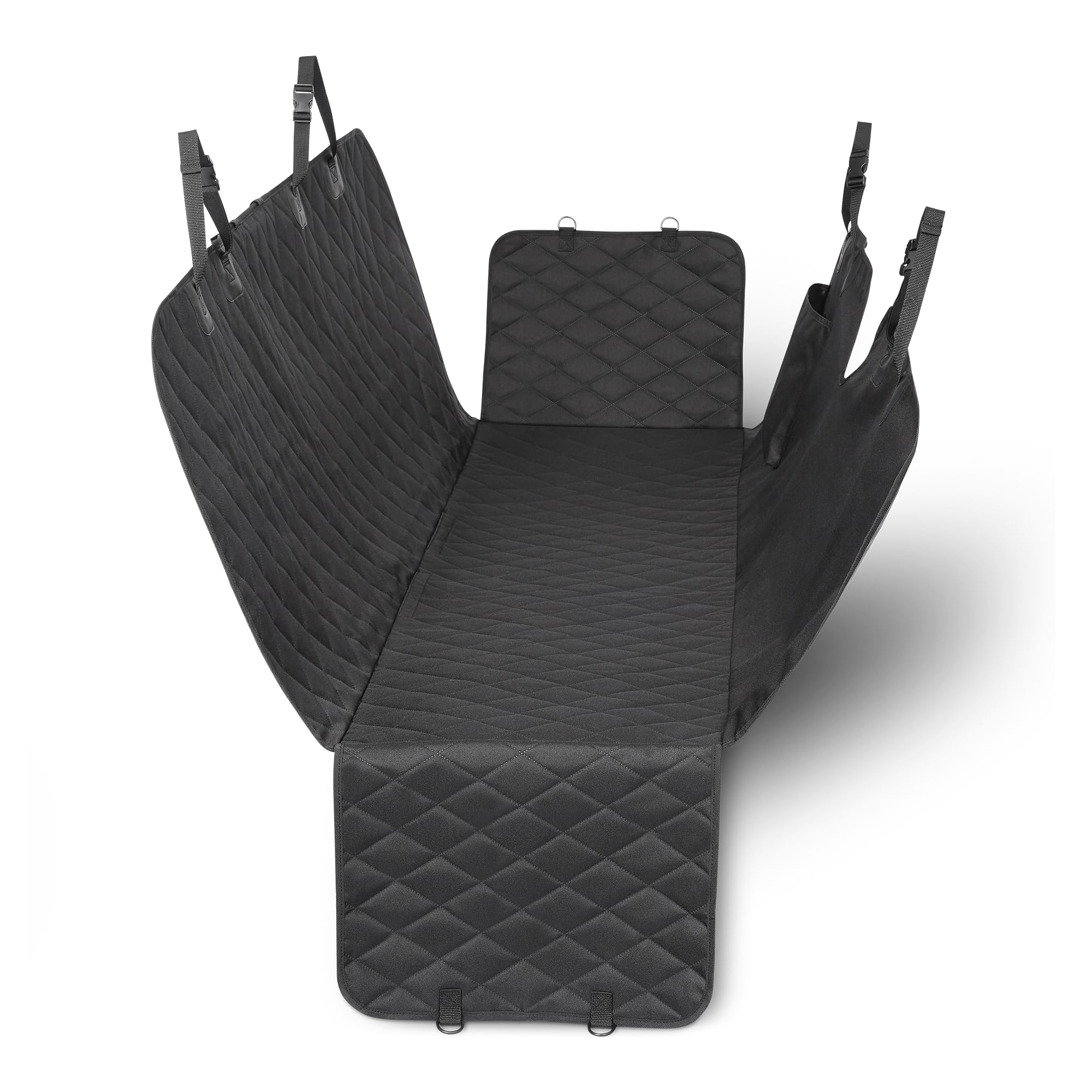 AmazonBasics Coprisedile Auto Cani Nero Impermeabile
