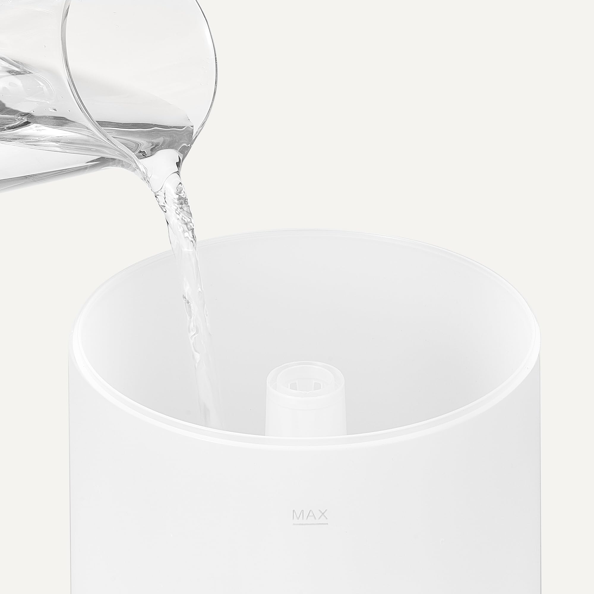 Amazon Basics Umidificatore 3L bianco oli essenziali