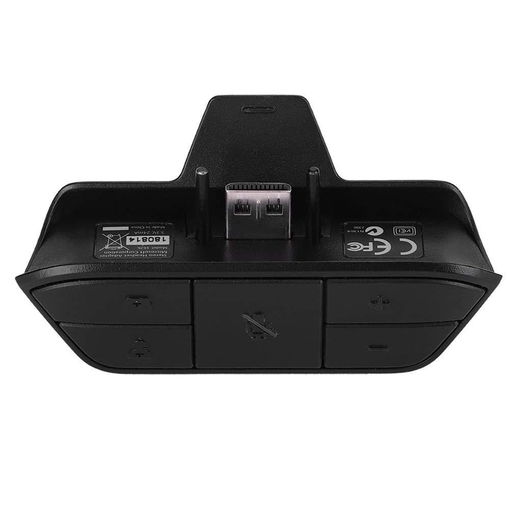 Elprico Adattatore Cuffie Stereo 3,5 mm per Controller One Nero