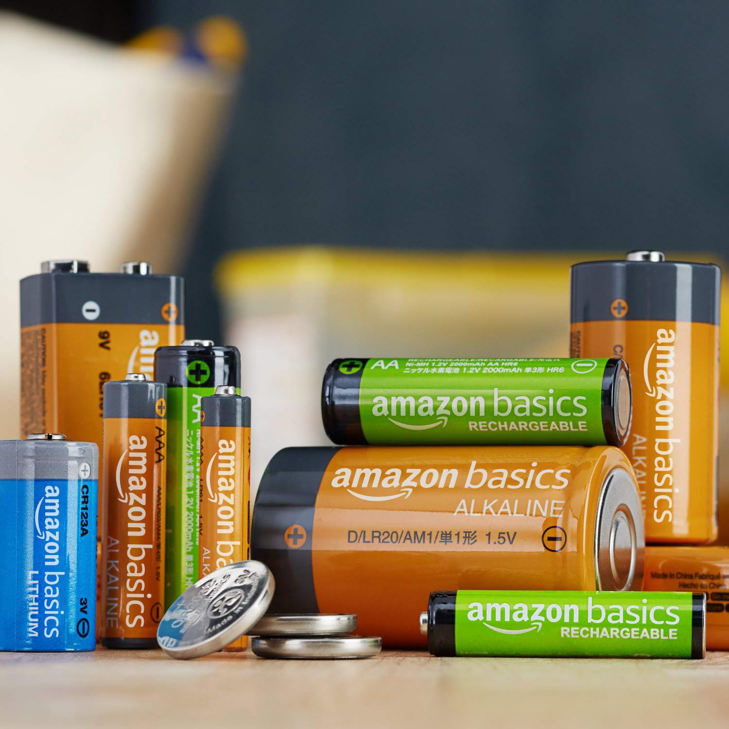 Amazon Basics Batterie AAA Ricaricabili 800mAh 12 Pezzi