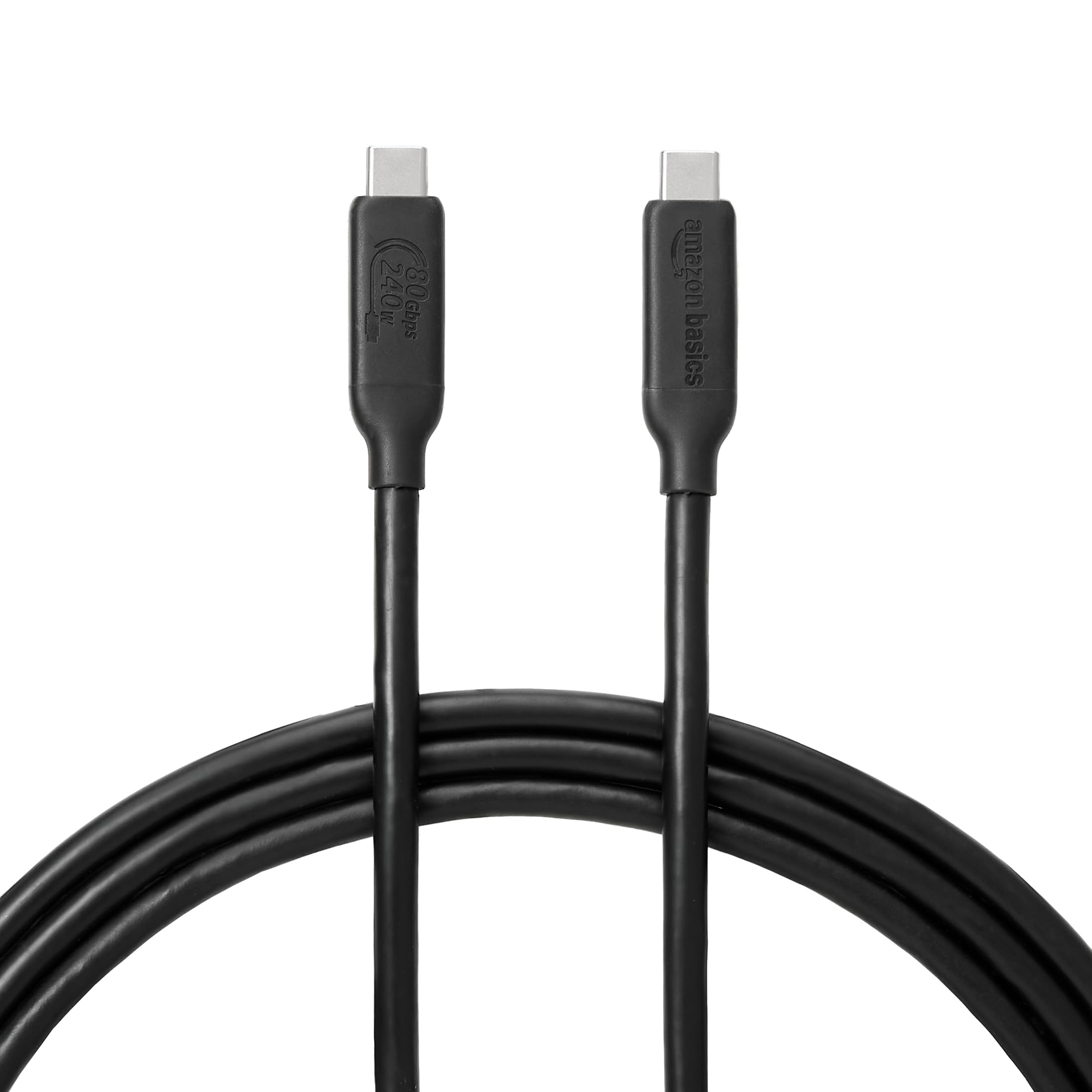Amazon Basics cavo USB4 USB-C 1,5m 240W 80Gbps