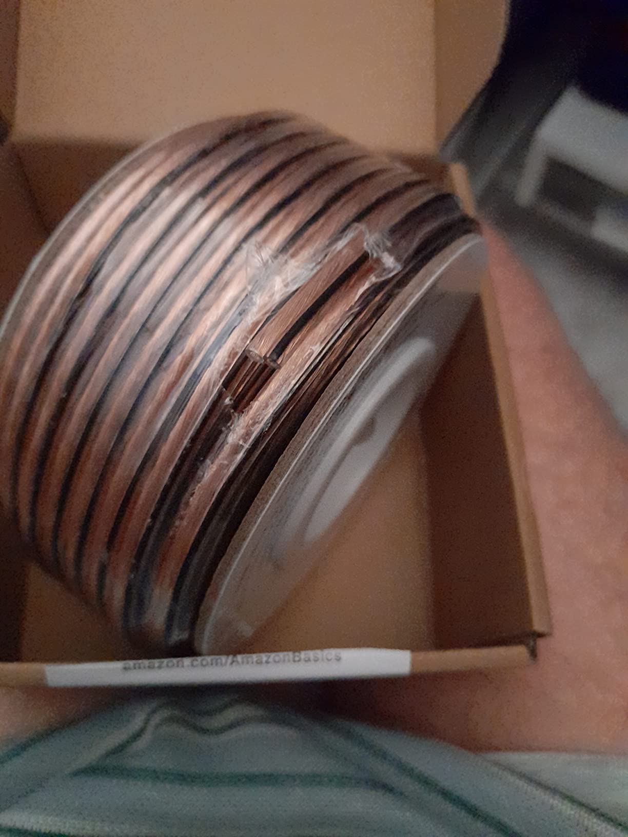 Amazon Basics cavo altoparlanti 16 AWG 30,48 m bronzo