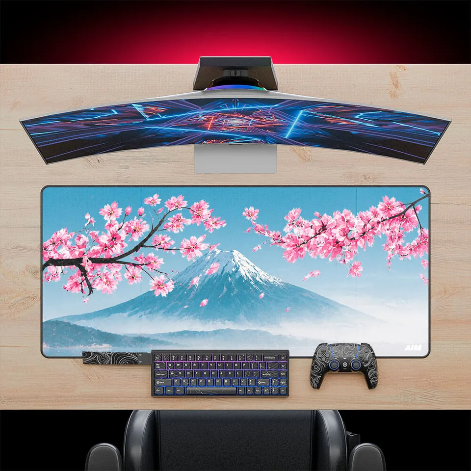 Aim Controller Fuji tappetino mouse XXL nero
