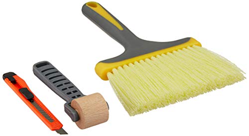 Amazon Basics Kit Carta da Parati 7 Pezzi con Pennelli