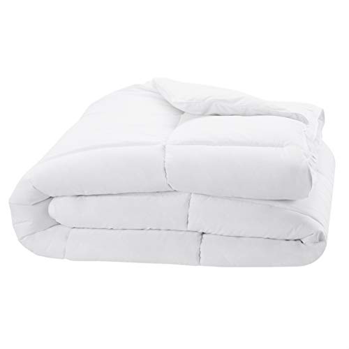 AmazonBasics trapunta piumino matrimoniale 223x223 bianca