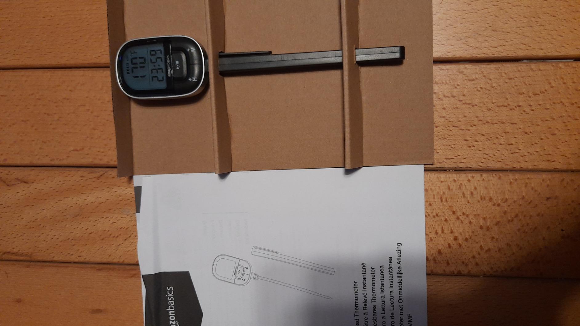 Amazon Basics termometro cucina digitale lettura istantanea