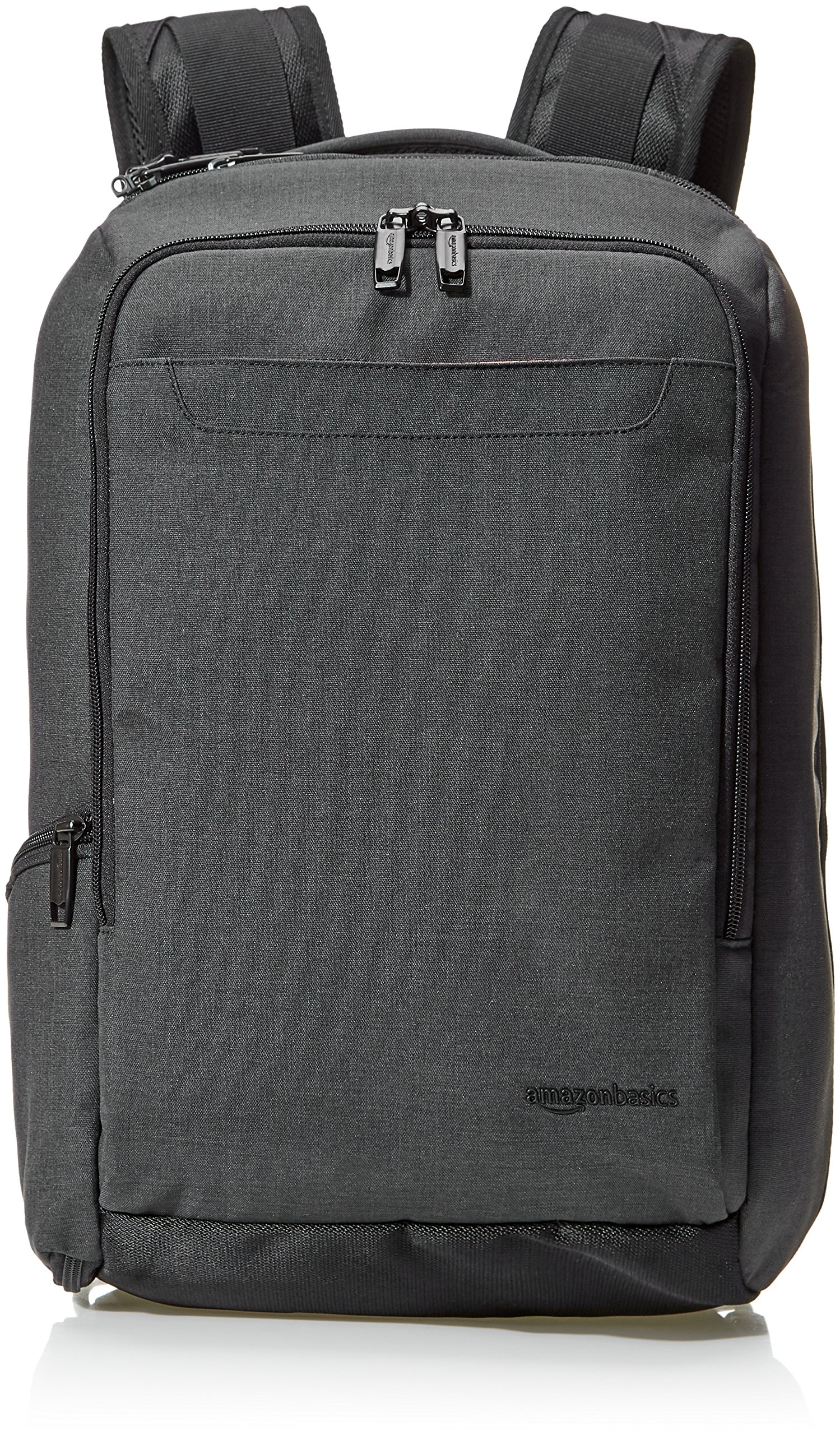 Amazon Basics Zaino Viaggio Nero Compatto Porta Laptop