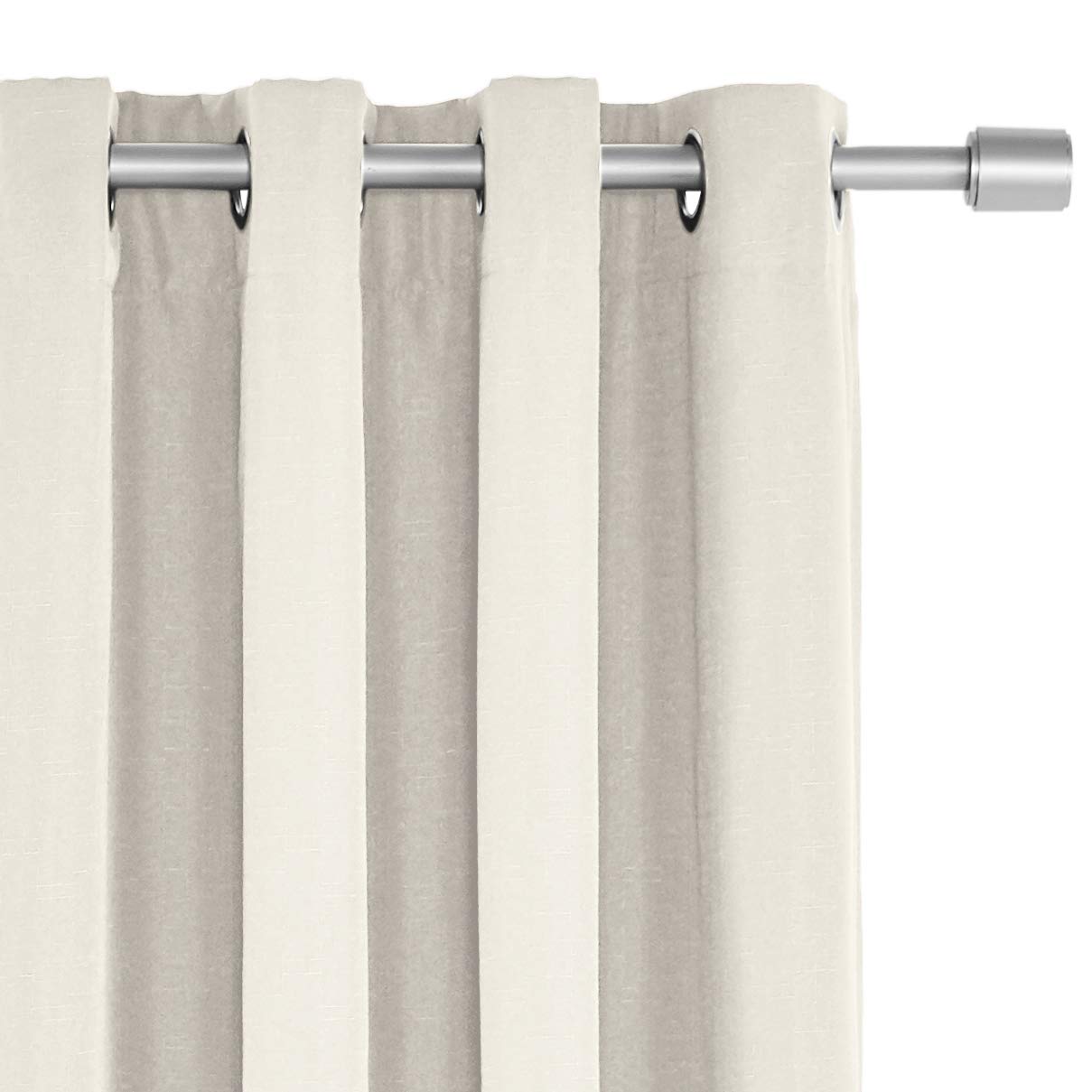 Amazon Basics Mabry 52x95 tende oscuranti avorio 2 pezzi blackout