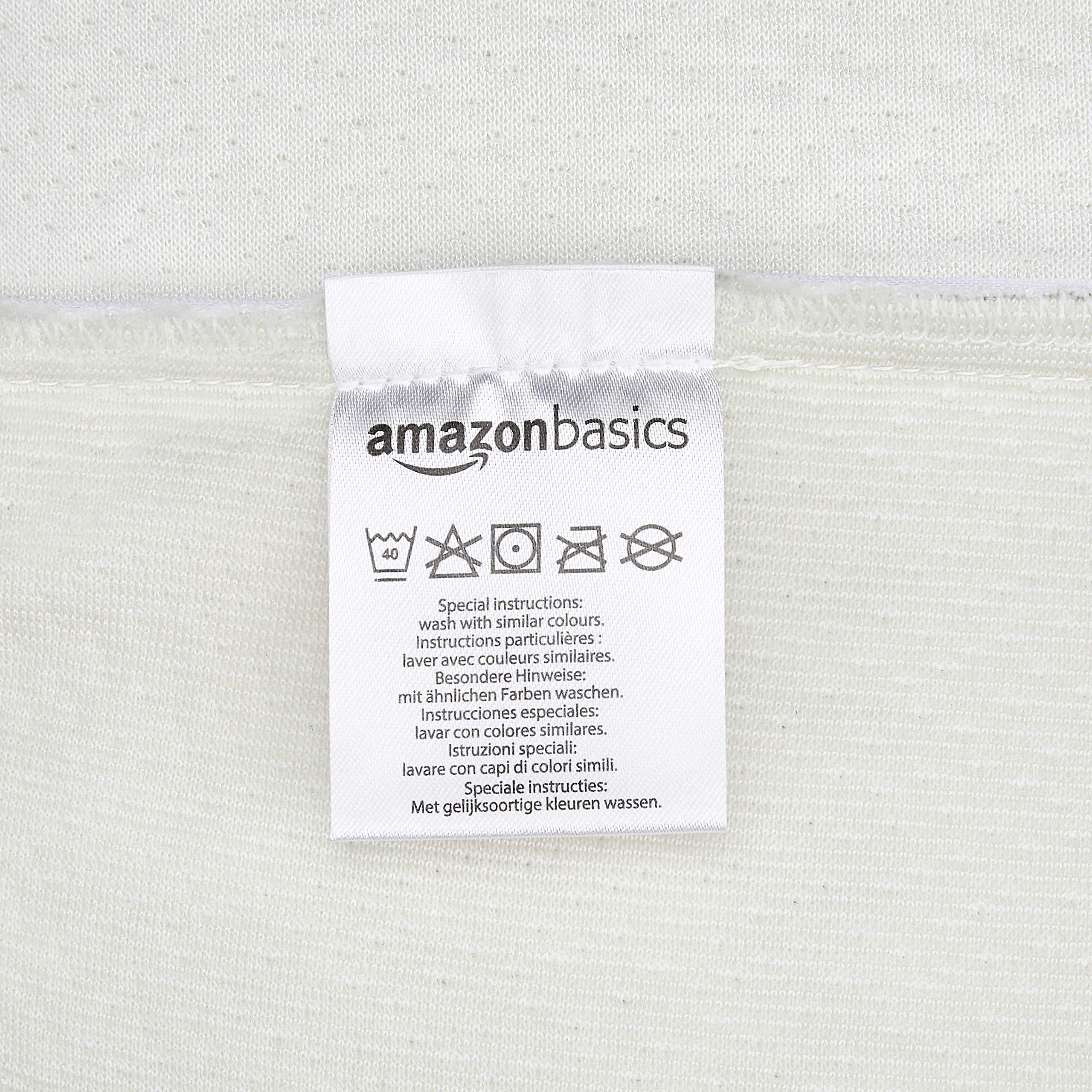 Amazon Basics cuscino memory foam aloe vera 70x42