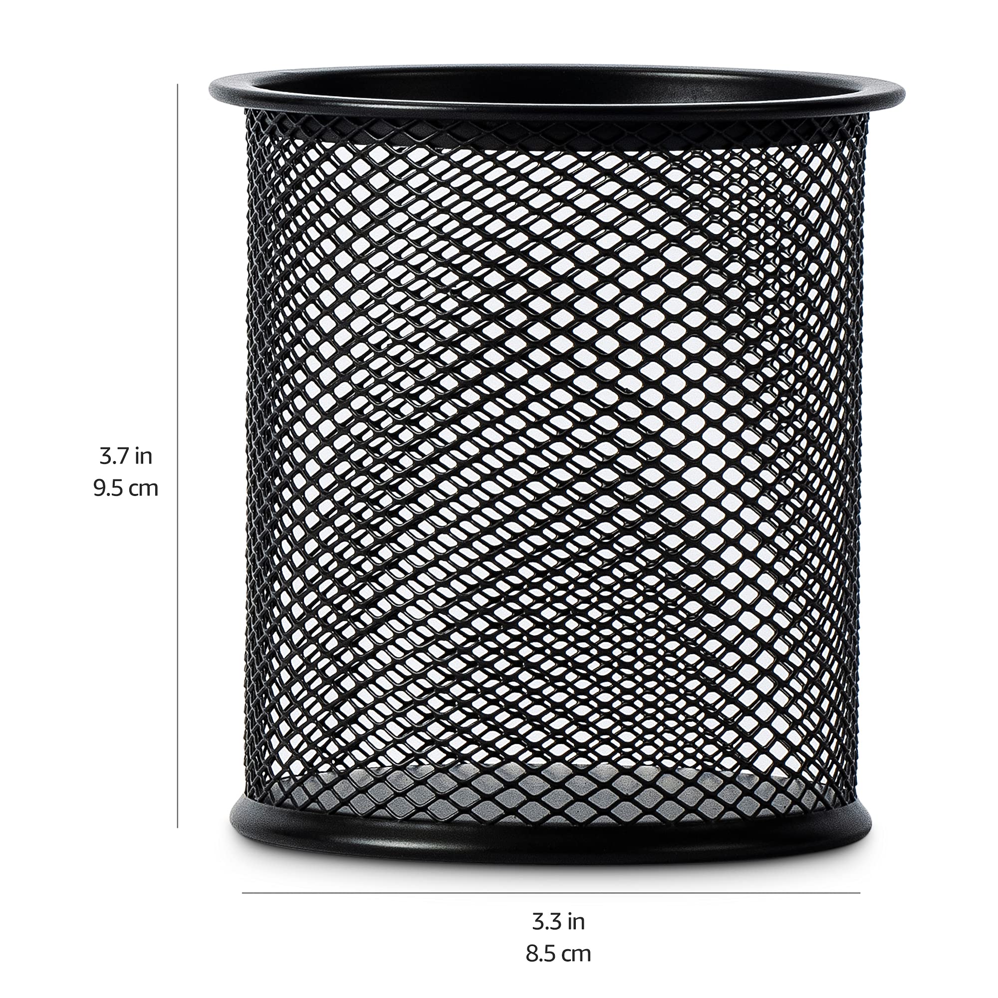 AmazonBasics portapenne rete metallica nero