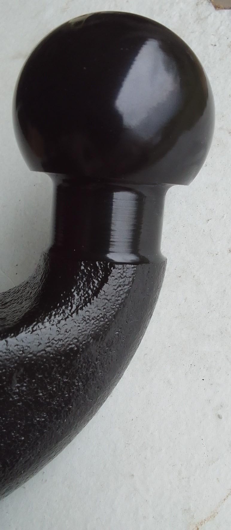 Amazon Basics Sfera Traino 50 mm Nera 3500 kg Acciaio