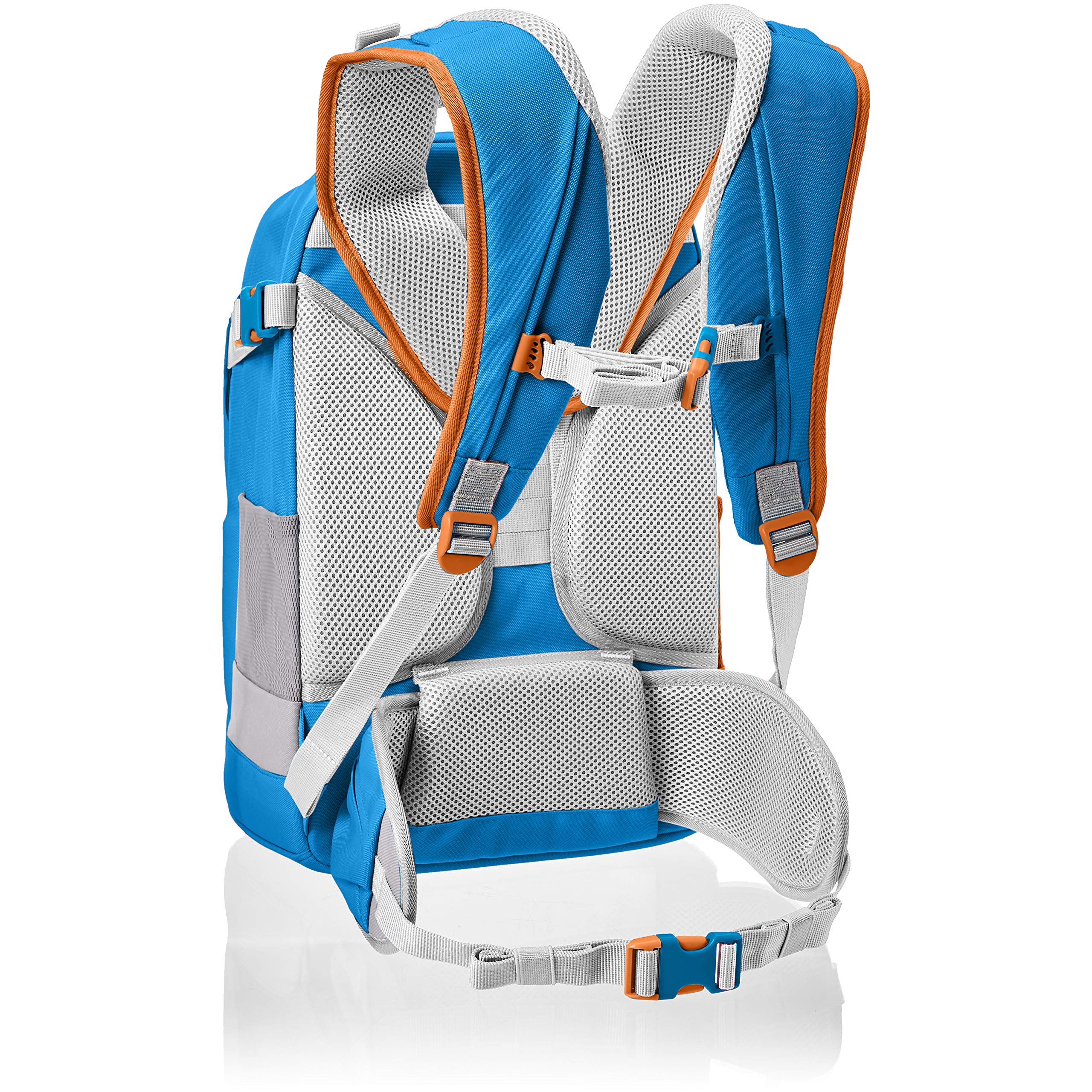 AmazonBasics Zaino Ergonomico Blu 30 Litri Impermeabile