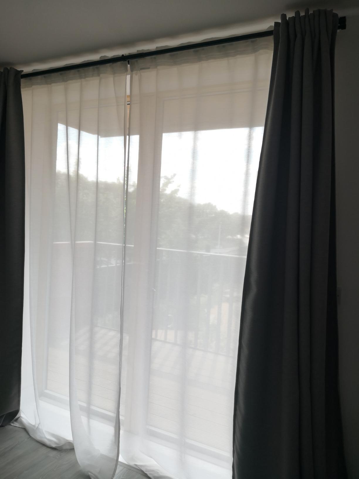 AmazonBasics Bastone Tenda Doppio 72-144 Nero decorativo
