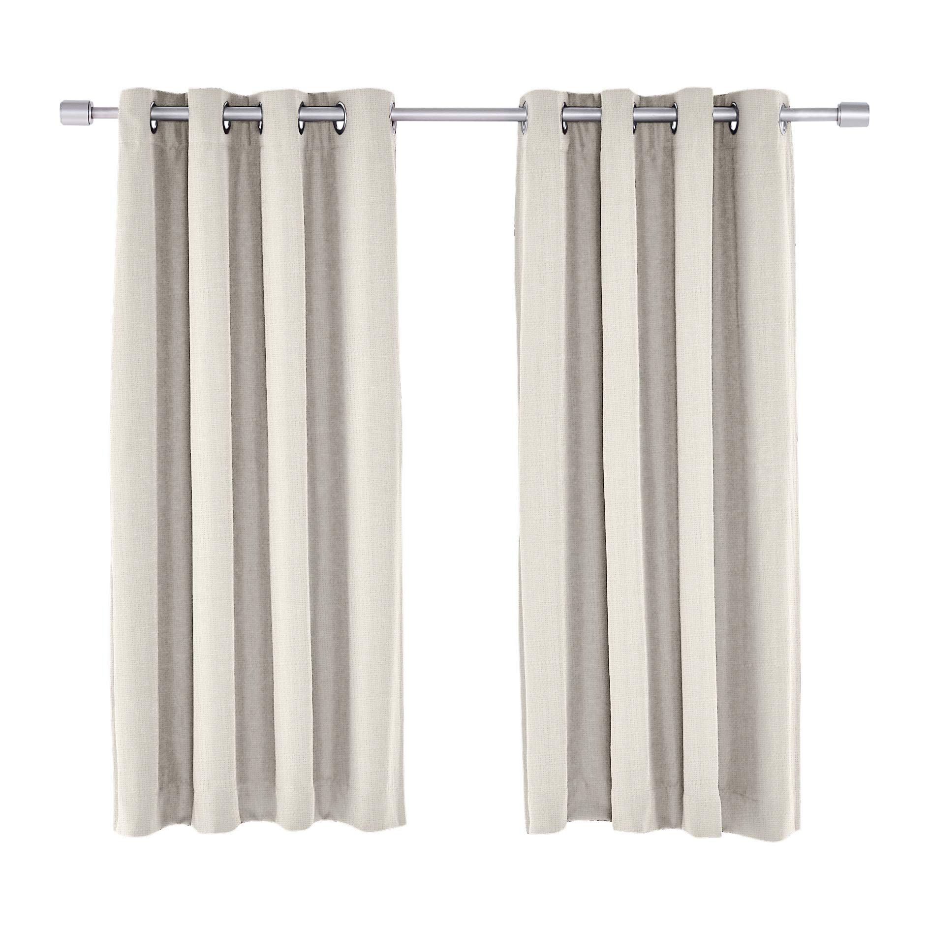 Amazon Basics Mabry 52x54 tende oscuranti avorio 2 pezzi blackout