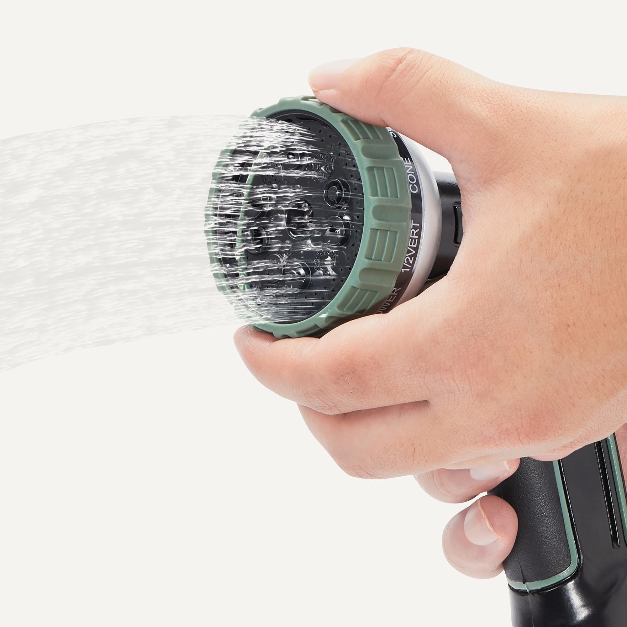 Amazon Basics Ugello per Tubo pistola 10 getti verde