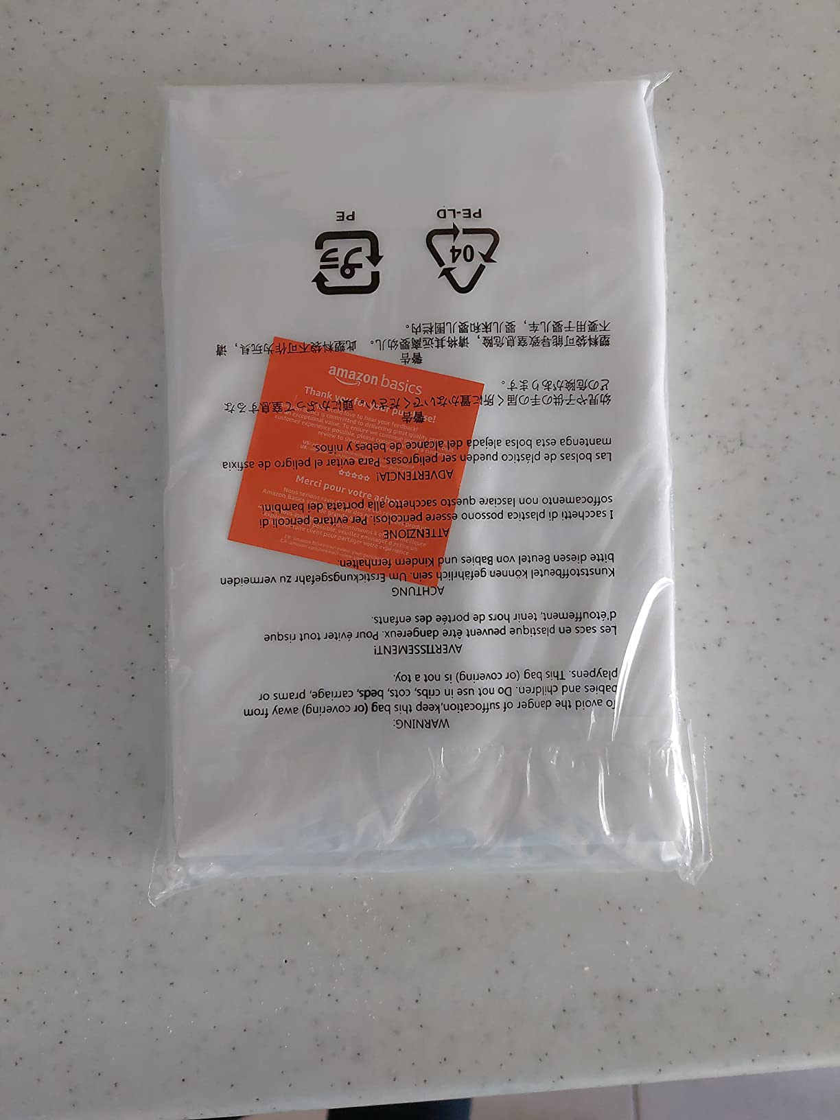 Amazon Basics Copricuscino Ipoallergenico 65x65 cm 2 Pezzi Cotone