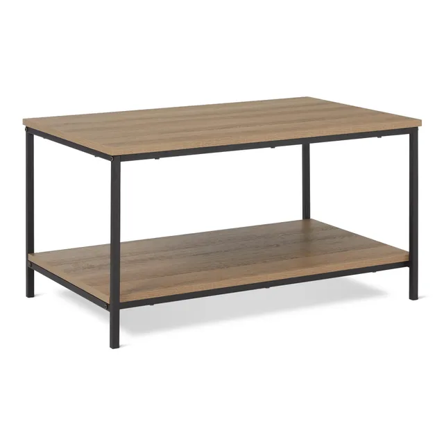 Amazon Basics tavolino caffè rettangolare rovere 80x50,5cm