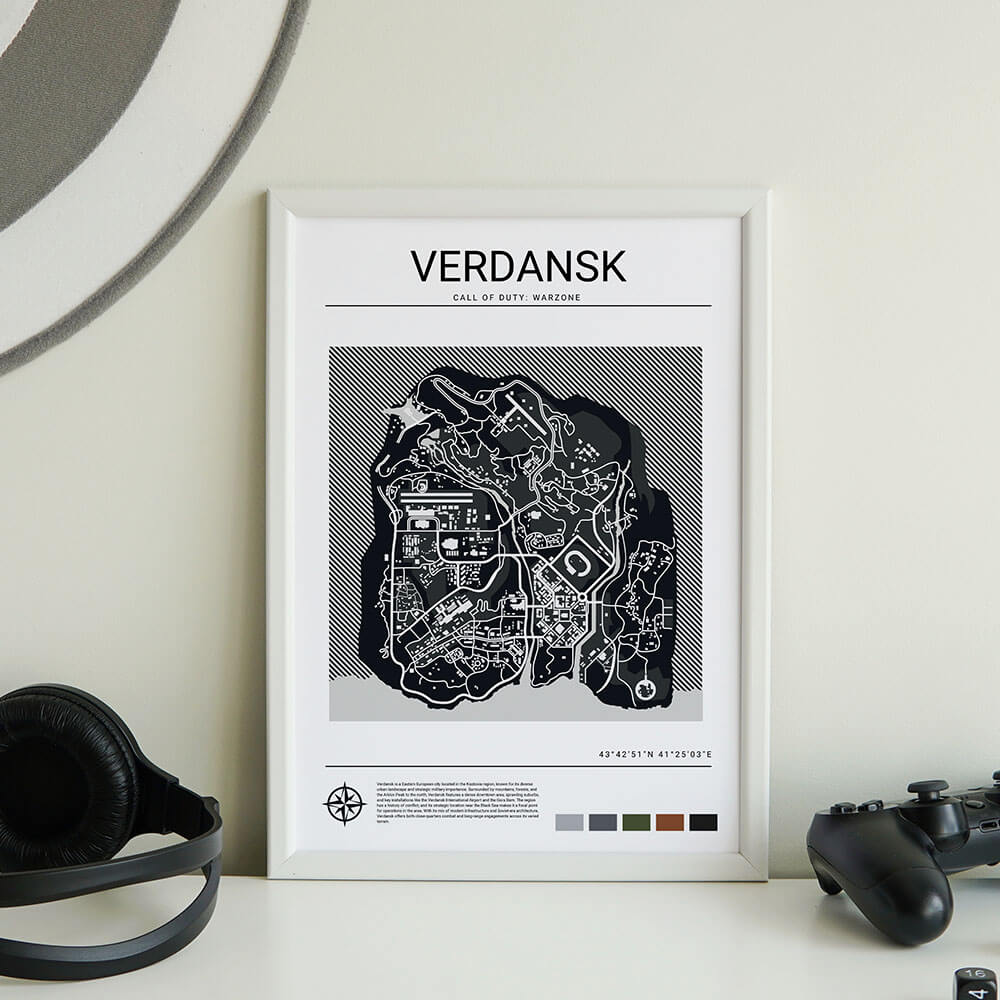 Aim COD Manifesto Verdansk poster Call of Duty