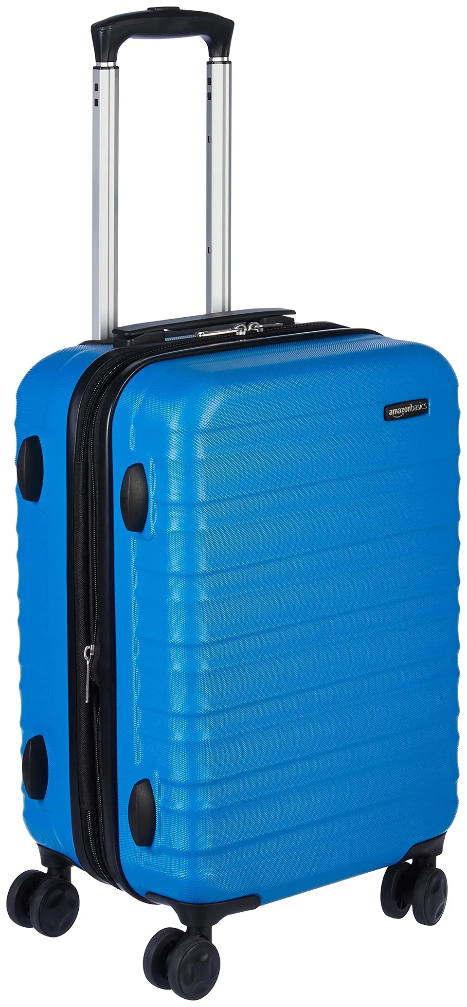 Amazon Basics Valigia Rigida Mano 55 cm Azzurra 32L