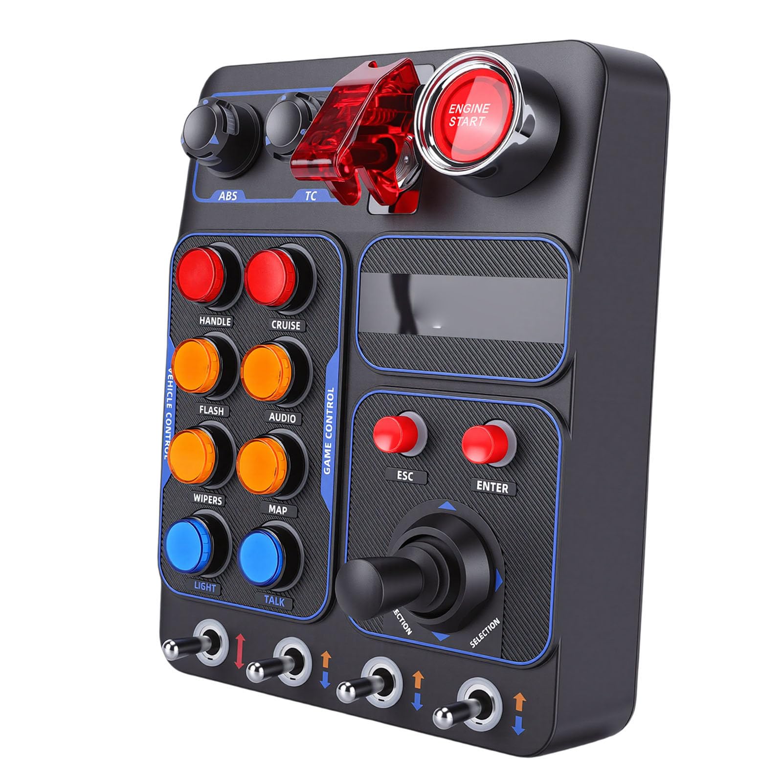Elprico Race Control Box button box sim racing 30 tasti