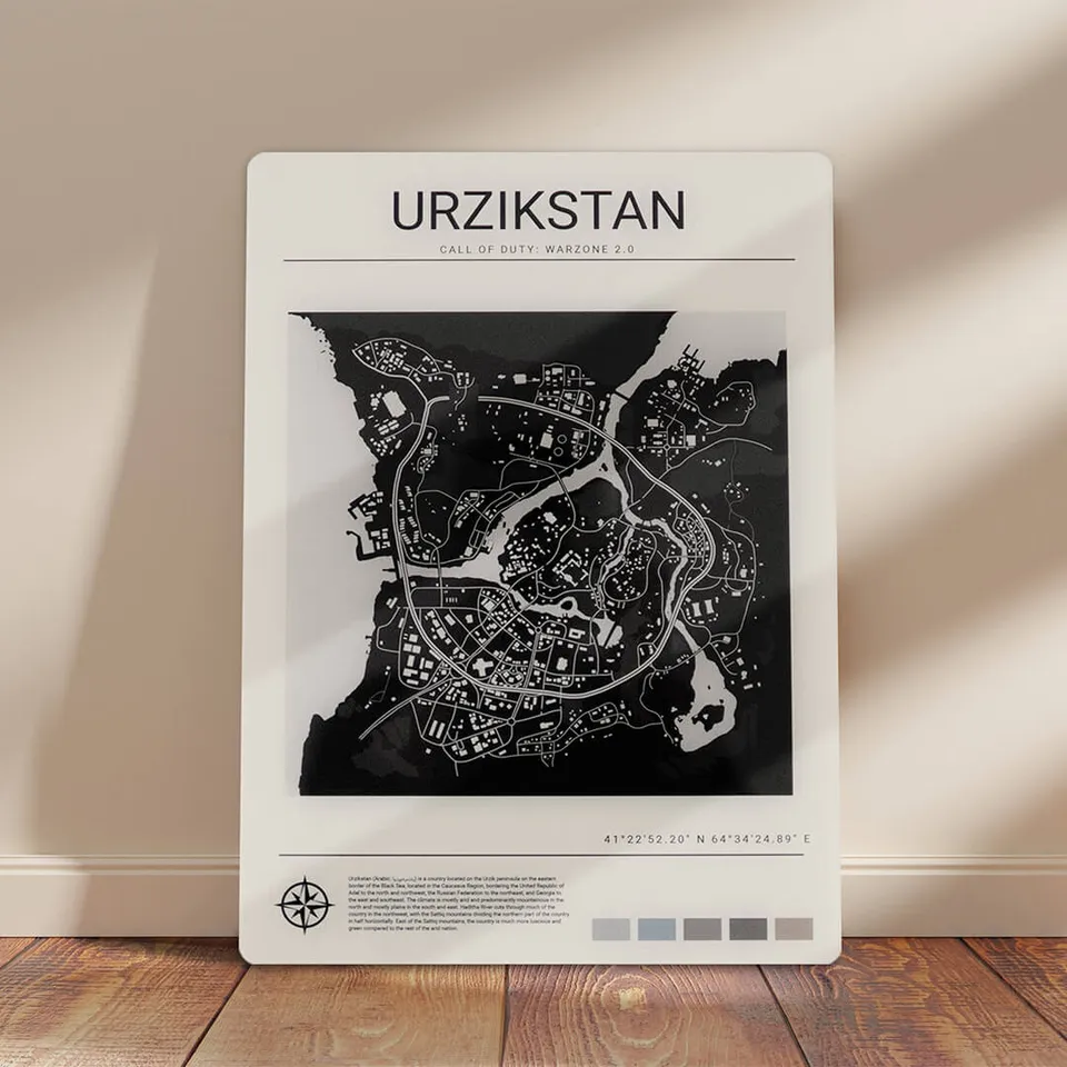 Aim COD Urzikstan manifesto poster