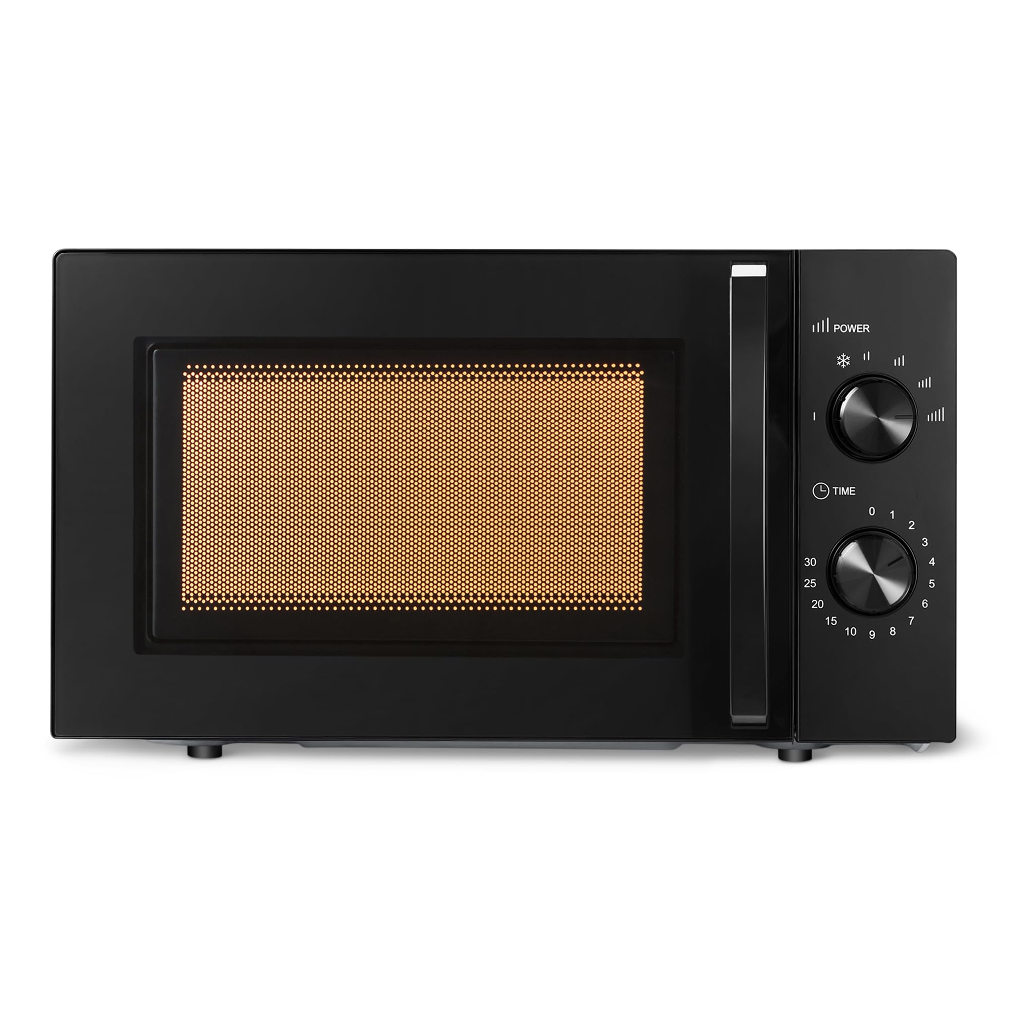 Amazon Basics Forno a Microonde 700W 20L Nero Scongelamento