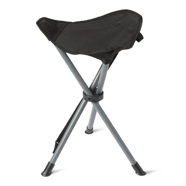 Amazon Basics sgabello campeggio pieghevole nero 102 kg