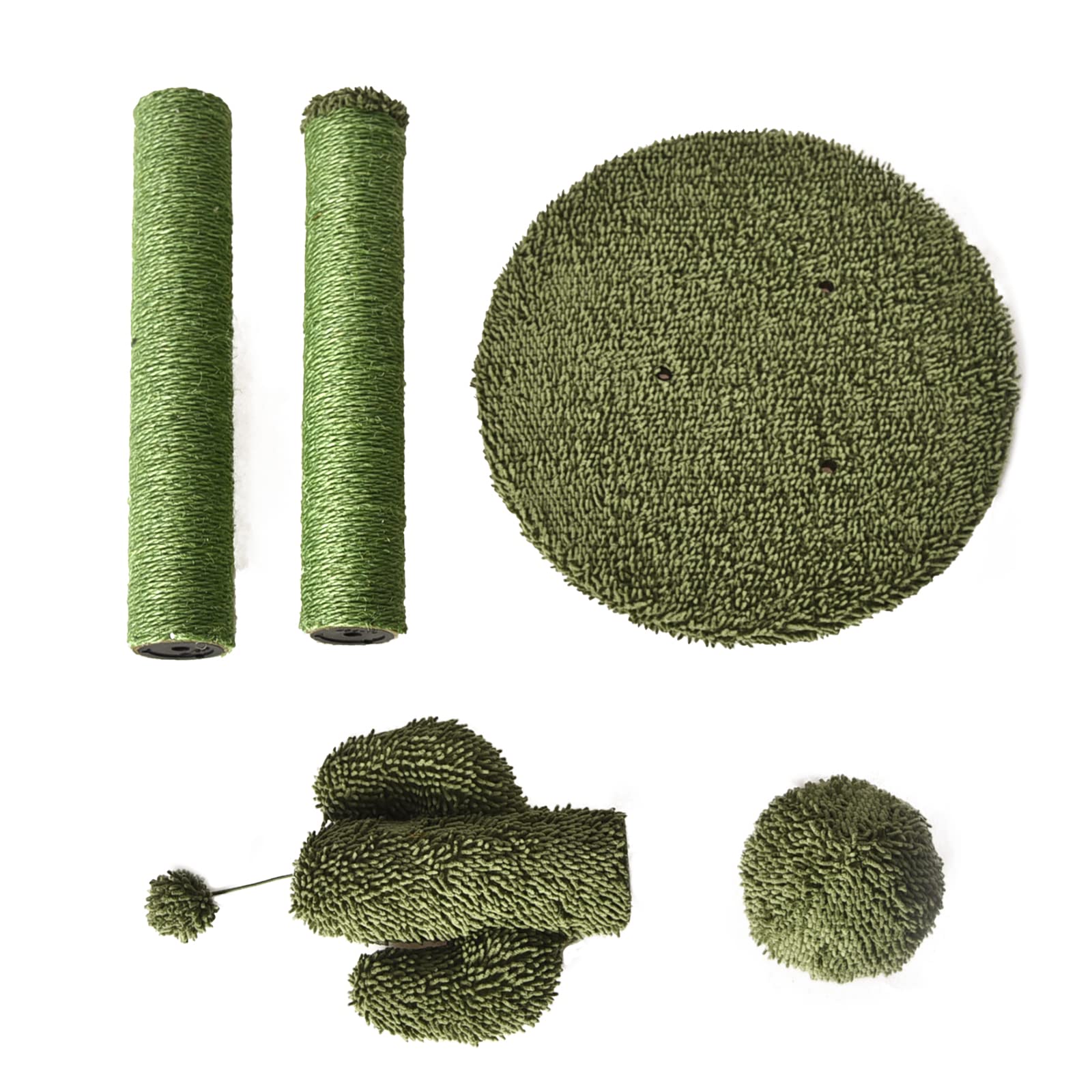 Amazon Basics Tiragraffi Cactus Grande 68 cm Verde Sisal