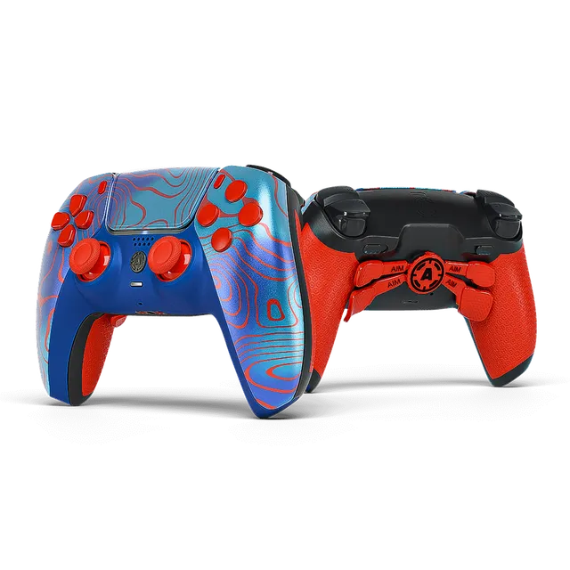 Aim Damascus controller PS5 metallico