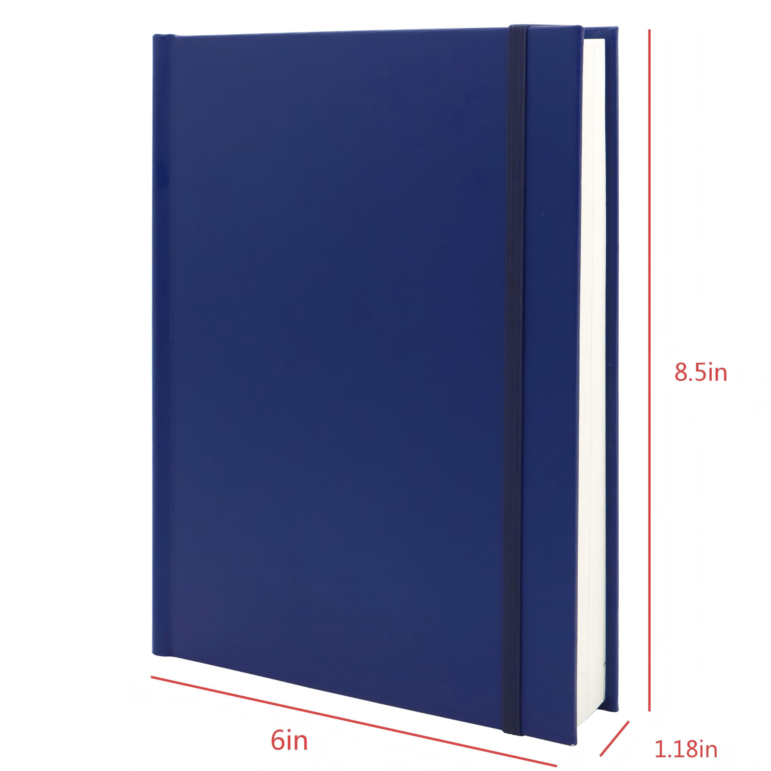 AmazonBasics Agenda Giornaliera A5 Copertina Rigida Blu Navy
