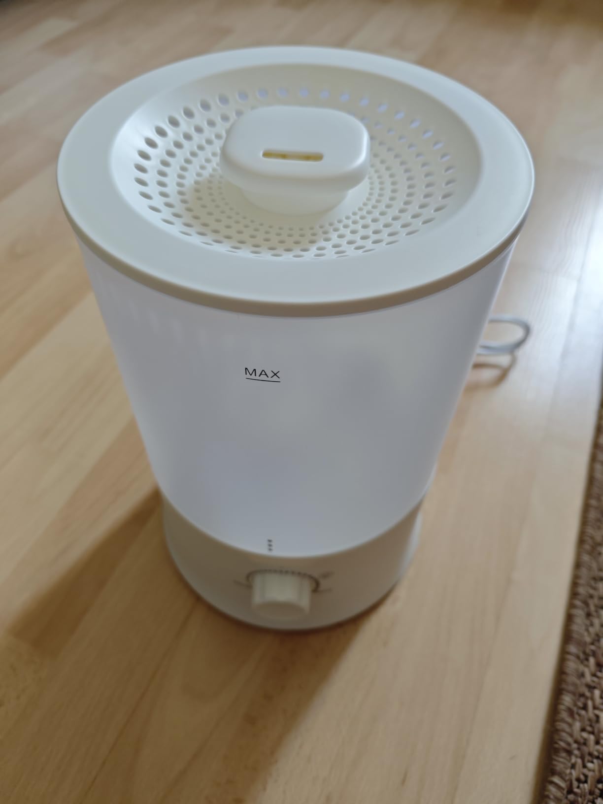 Amazon Basics Umidificatore 3L bianco oli essenziali