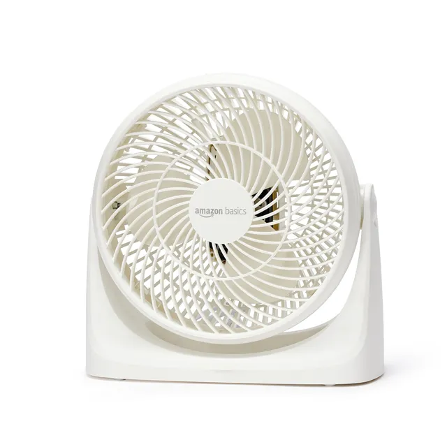 Amazon Basics ventilatore da tavolo 18 cm bianco 3 velocita