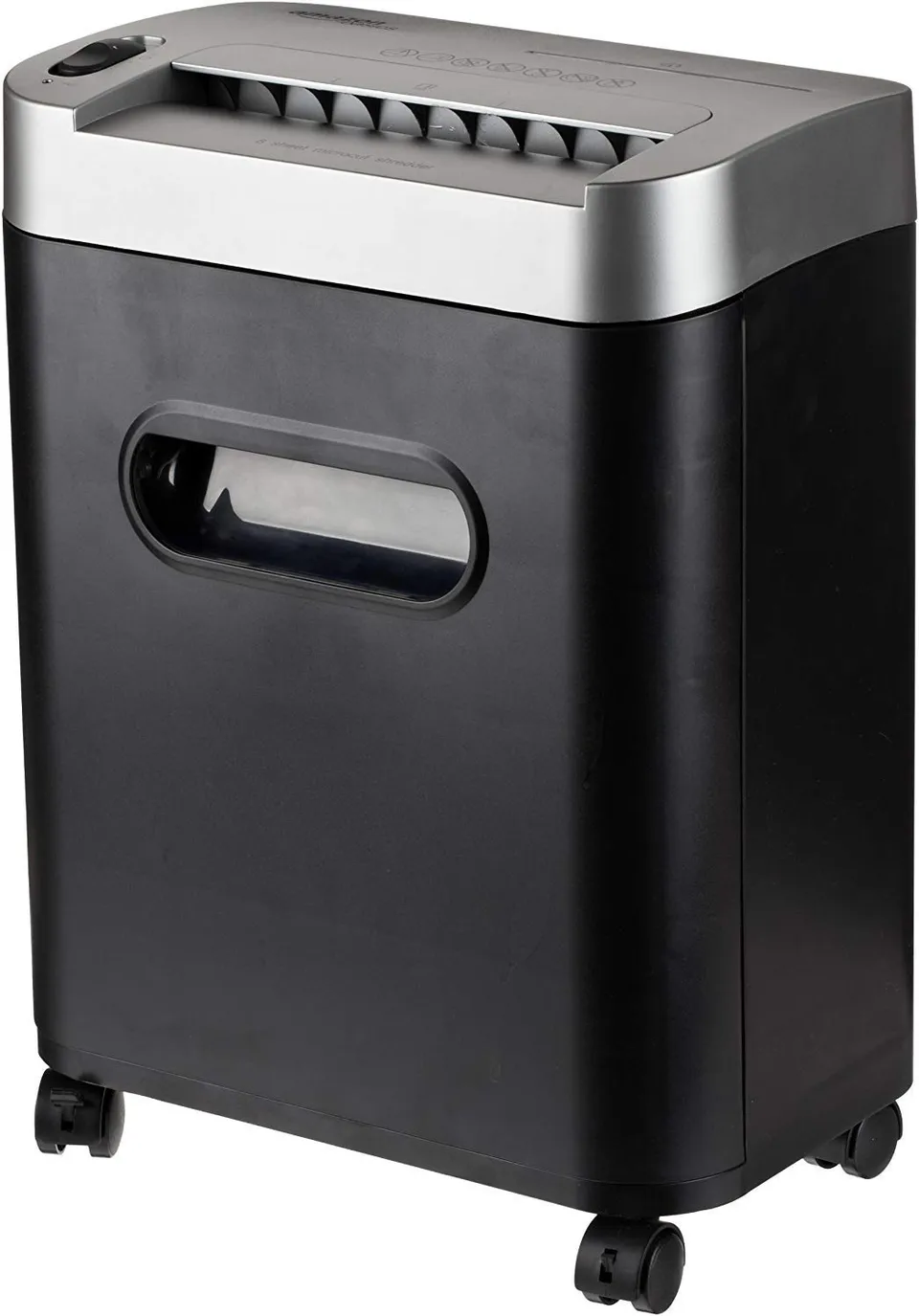 AmazonBasics Distruggidocumenti 8 Fogli Microframmenti P-4