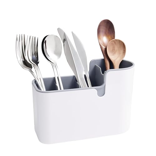 AmazonBasics organizer utensili grigio bancone e parete