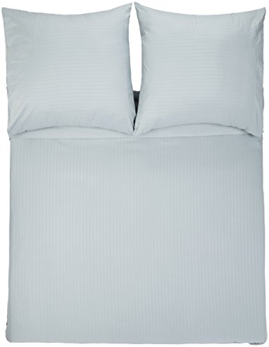 Amazon Basics Deluxe copripiumino microfibra azzurro 240x220 antipiega