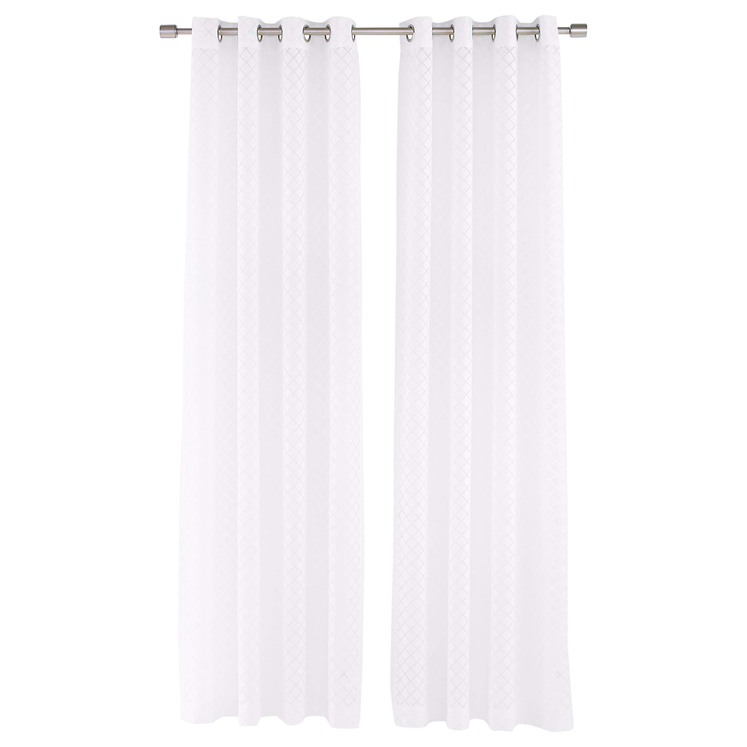 Amazon Basics Tende Velate Bianche 2 Pezzi 127x213 cm