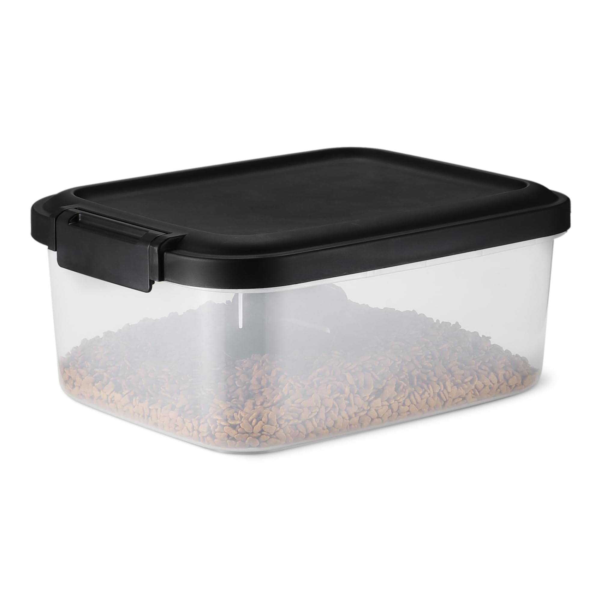 Amazon Basics Contenitori Cibo Animali 15,8+4,5 kg con Ruote
