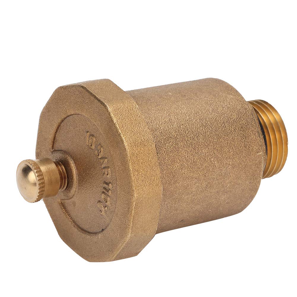Elprico valvola di sfiato aria ottone G1/2 maschio automatica