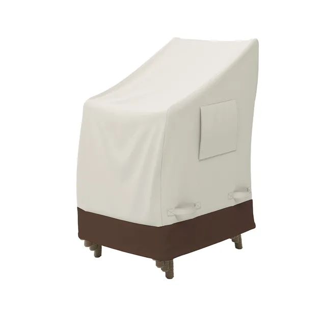 Amazon Basics Single copertura sedie giardino beige 91x63
