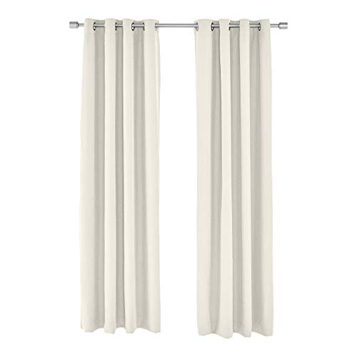 Amazon Basics Mabry Tende Oscuranti Total Blackout Avorio 2 Pezzi