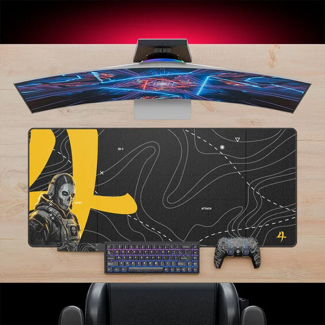 Aim Controller MW4 Tactical tappetino mouse XXL antiscivolo