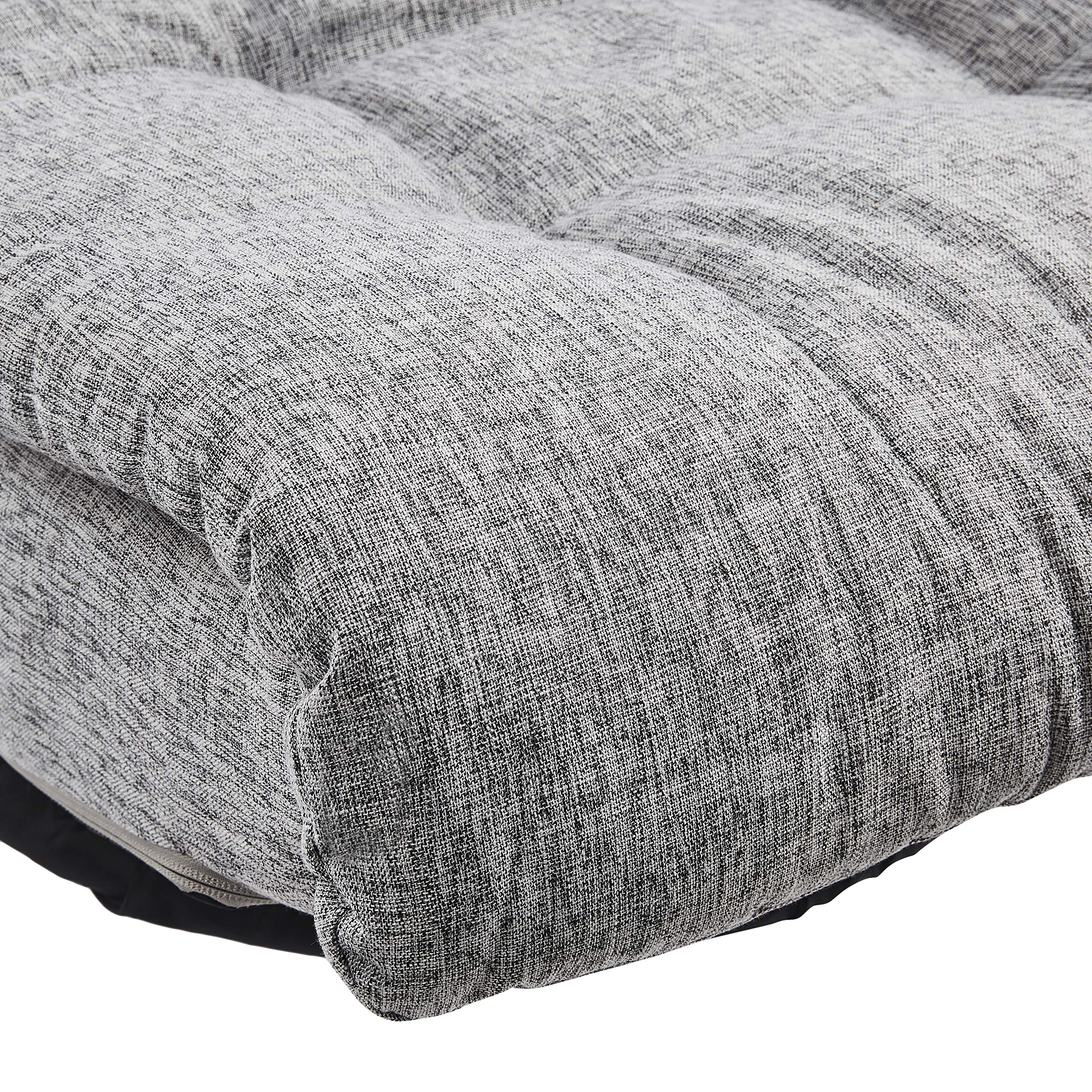 AmazonBasics Poltrona Girevole Poggiatesta Grigio